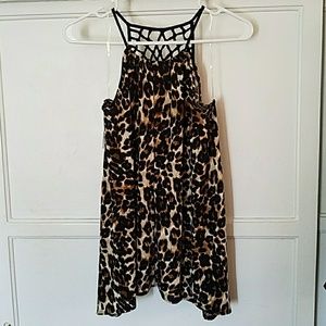 BCX Leopard print top